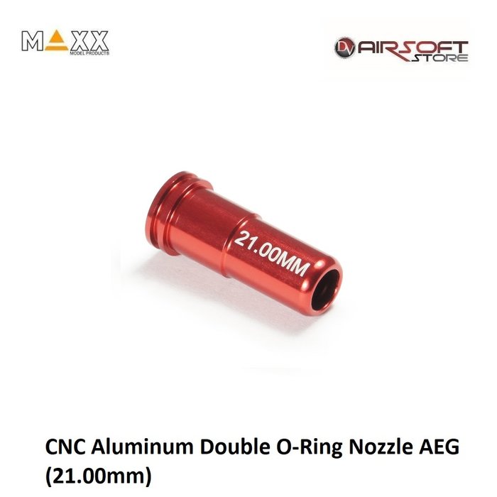 Maxx Model CNC Aluminum Double O-Ring Nozzle AEG (21.00mm)