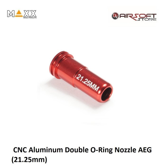 Maxx Model CNC Aluminum Double O-Ring Nozzle AEG (21.25mm)