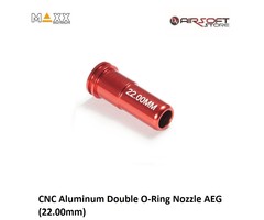 Maxx Model CNC Aluminum Double O-Ring Nozzle AEG (22.00mm)