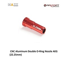 Maxx Model CNC Aluminum Double O-Ring Nozzle AEG (22.25mm)