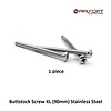 Buttstock Screw XL (90mm) Stainless Steel