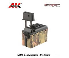 A&K M249 Box Magazine - Multicam