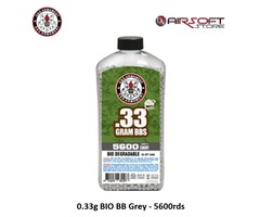 G&G 0.33g BIO BB Grey - 5600rds