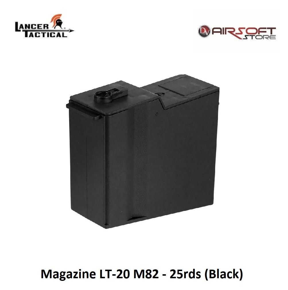 Lancer Tactical Magazine LT-20 M82 - 25rds (Black)