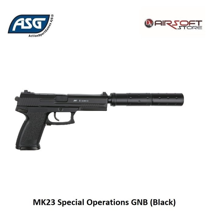 ASG MK23 Special Operations GNB (Black)