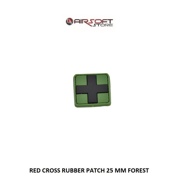 JTG Red Cross Rubber Patch 25mm