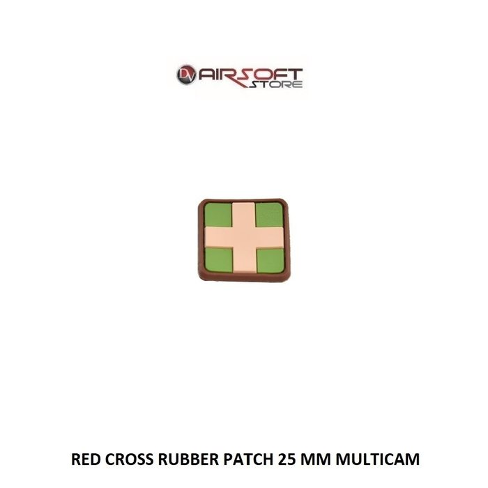 JTG Red Cross Rubber Patch 25mm