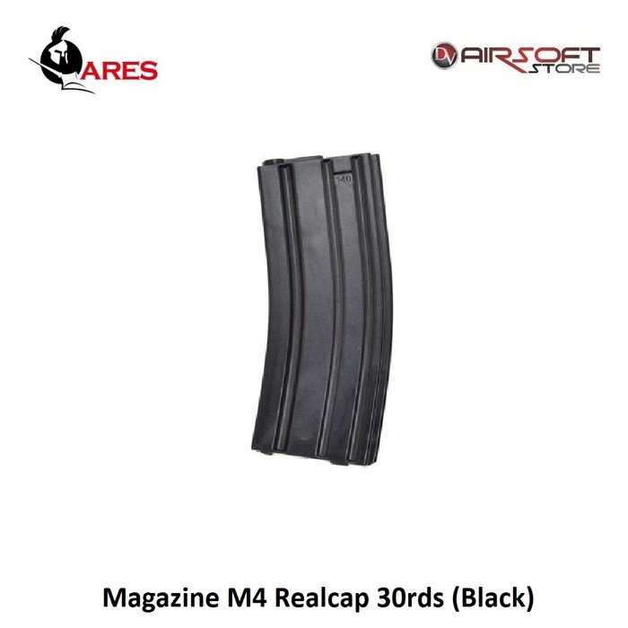 Ares Magazine M4 Realcap 30rds (Black)