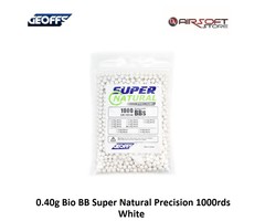 Geoffs 0.40g Bio BB Super Natural Precision 1000rds White