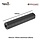 Silencer 155mm aluminium (Black)