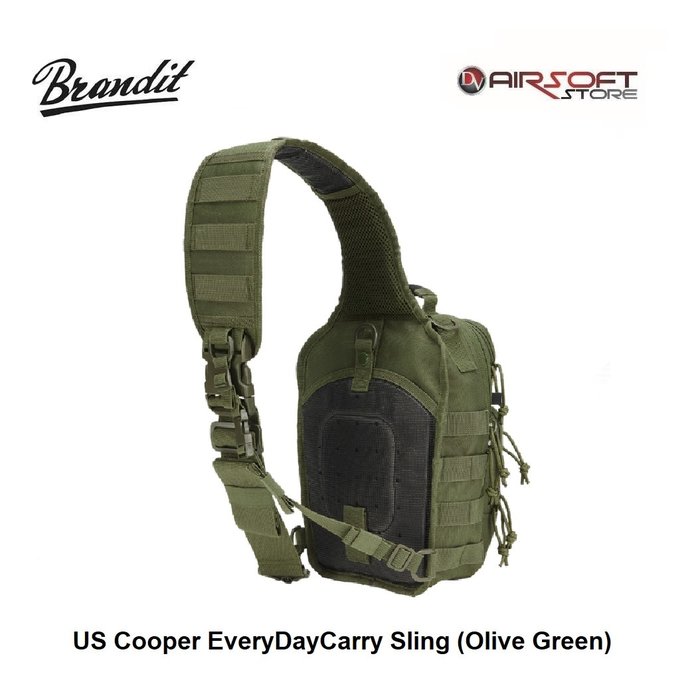 Brandit US Cooper EveryDayCarry Sling (Olive Green)