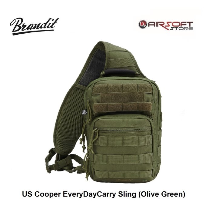 Brandit US Cooper EveryDayCarry Sling (Olive Green)