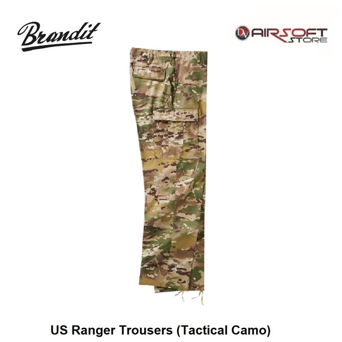 Brandit US Ranger Trousers (Tactical Camo)