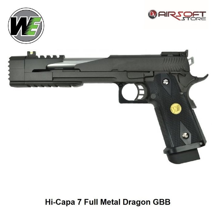 WE (Wei Tech) Hi-Capa 7 Full Metal Dragon GBB