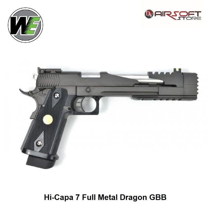 WE (Wei Tech) Hi-Capa 7 Full Metal Dragon GBB