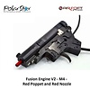 Polarstar Fusion Engine V2 - M4 - Red Poppet and Red Nozzle
