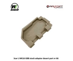 WE (Wei Tech) Scar L MK16 GBB stock adapter desert part nr 66
