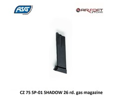 ASG CZ 75 SP-01 SHADOW 26 rd. gas magazine
