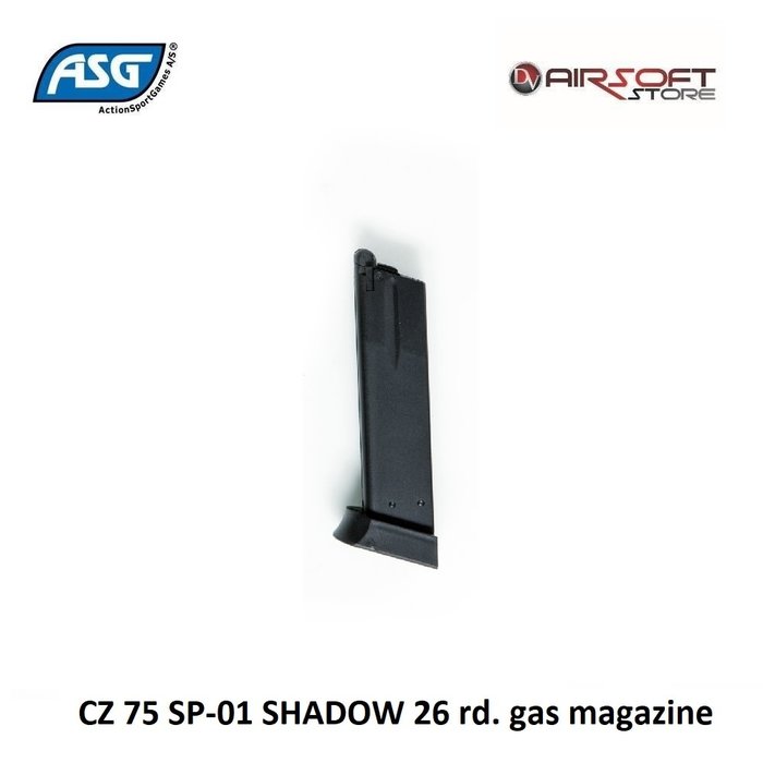 ASG CZ 75 SP-01 SHADOW 26 rd. gas magazine