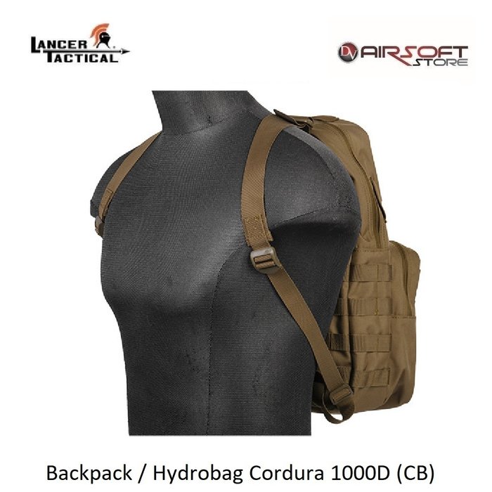 Lancer Tactical Backpack / Hydrobag Cordura 1000D (CB)