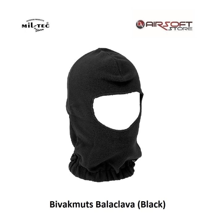 Mil-Tec Bivakmuts Balaclava (Black)
