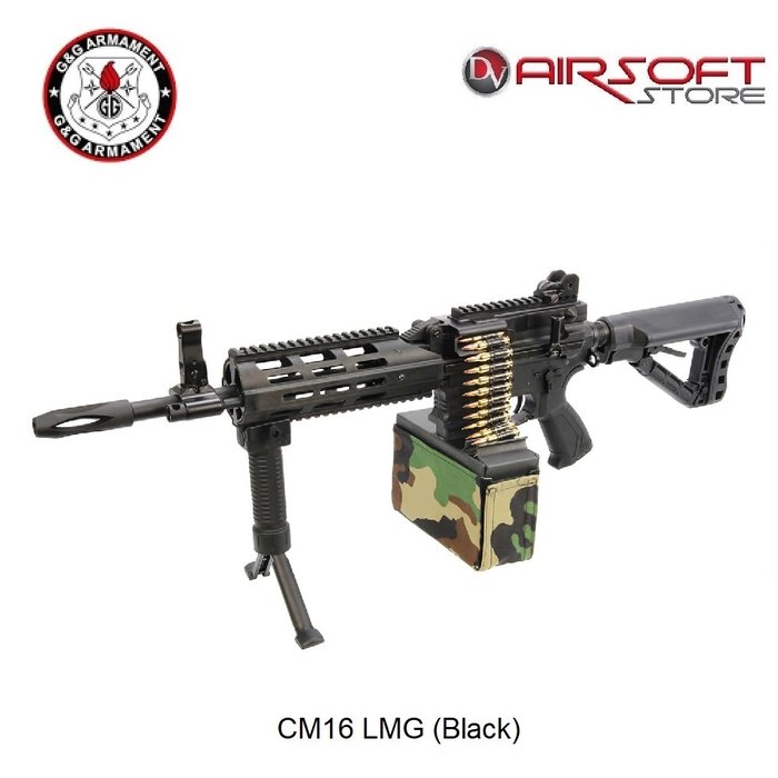 G&G CM16 LMG (Black)
