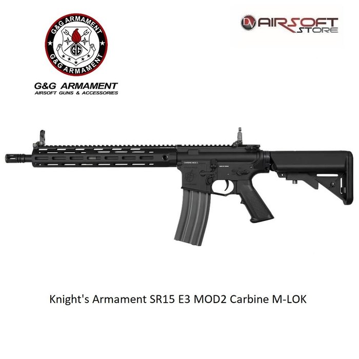 G&G Knight's Armament SR15 E3 MOD2 Carbine M-LOK