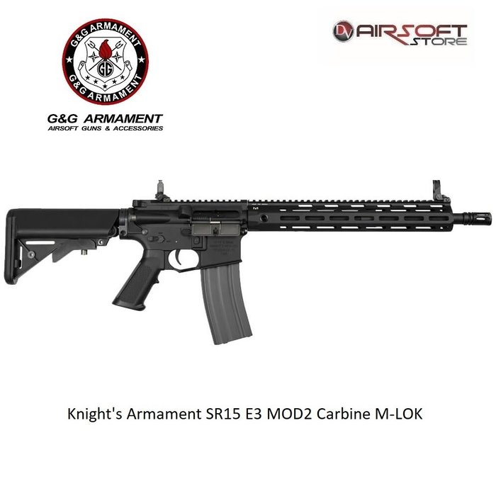 G&G Knight's Armament SR15 E3 MOD2 Carbine M-LOK