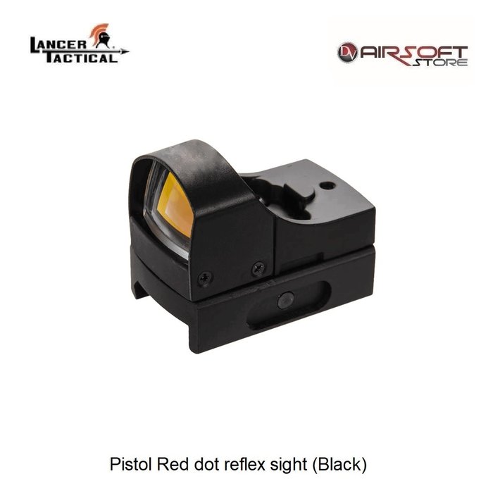 Lancer Tactical Pistol Red dot reflex sight (Black)