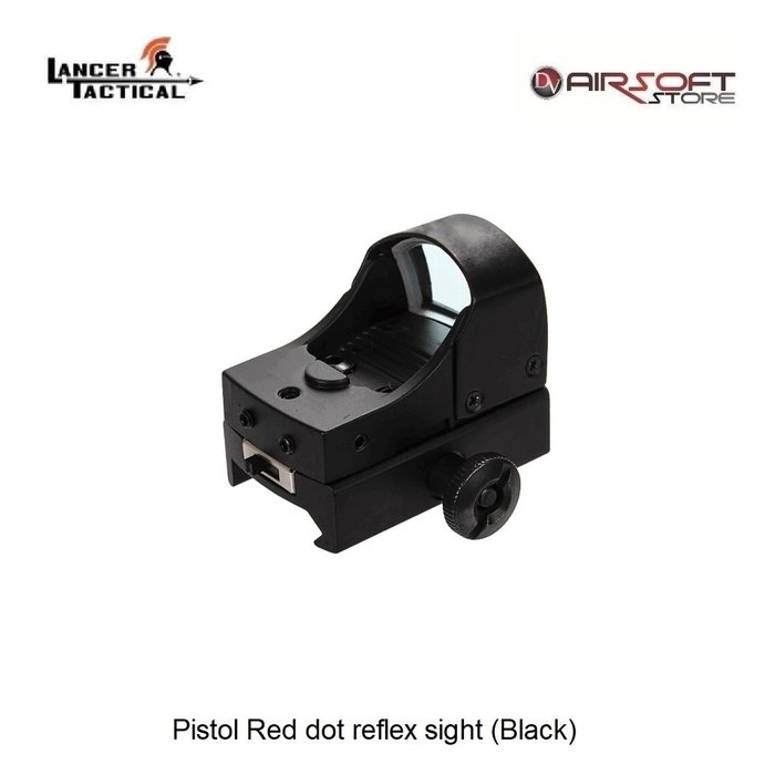 Lancer Tactical Pistol Red dot reflex sight (Black)