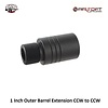 G&P 1 Inch Outer Barrel Extension CCW to CCW