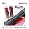 Balystik HPA male connector for SECUTOR shotgun (US)