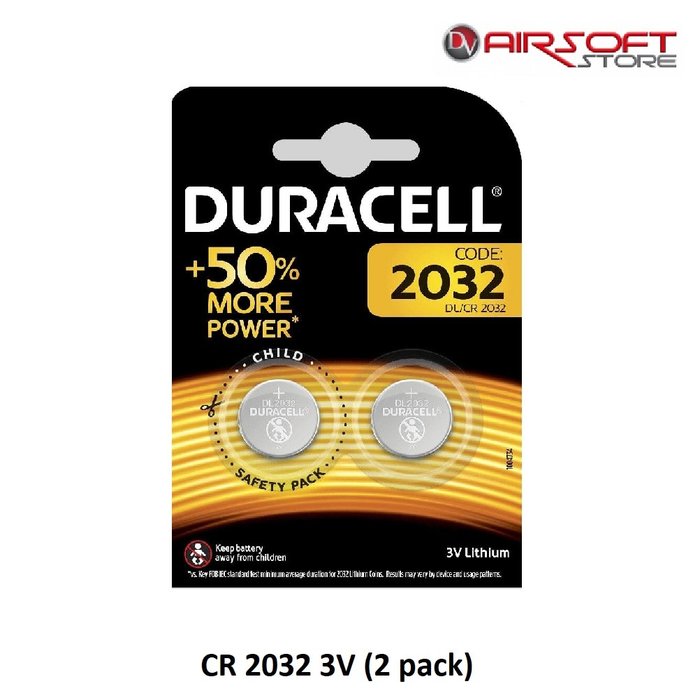DURACELL CR 2032 3V (2 pack)