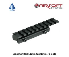 UTG Adaptor Rail 11mm to 21mm - 9 slots