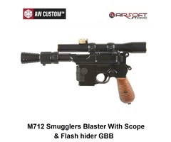 Armorer Works M712 Smugglers Blaster With Scope & Flash hider GBB
