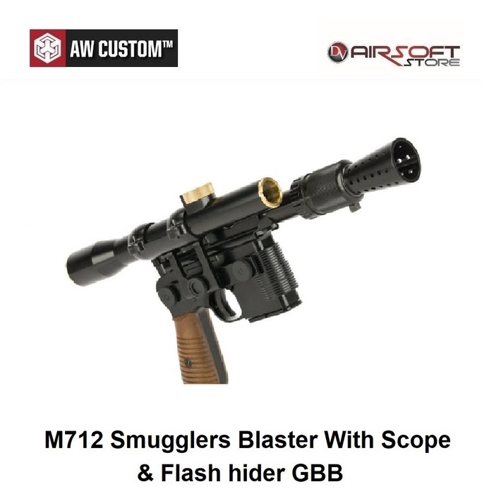 Armorer Works M712 Smugglers Blaster With Scope & Flash hider GBB