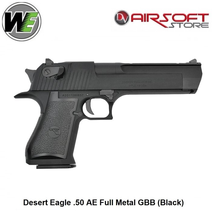 WE (Wei Tech) Desert Eagle .50 AE Full Metal GBB (Black)