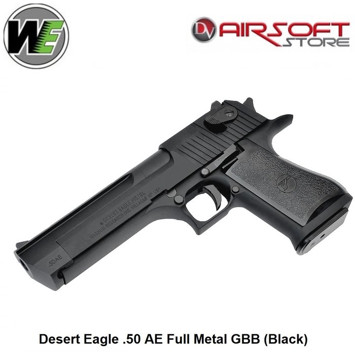 WE (Wei Tech) Desert Eagle .50 AE Full Metal GBB (Black)