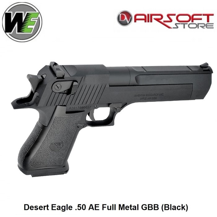 WE (Wei Tech) Desert Eagle .50 AE Full Metal GBB (Black)