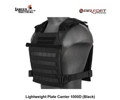 Lancer Tactical Lightweight Plate Carrier 1000D (Black)