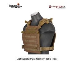 Lancer Tactical Lightweight Plate Carrier 1000D (Tan)