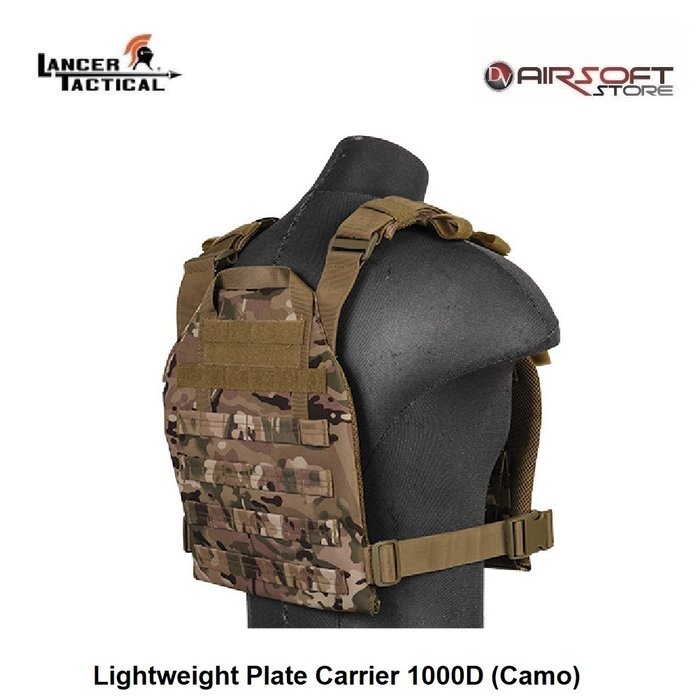 Lancer Tactical Lightweight Plate Carrier 1000D (Camo)