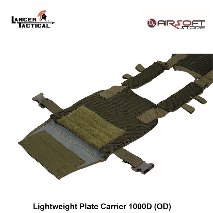 Lancer Tactical Lightweight Plate Carrier 1000D (OD)