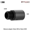 BO Silencer adaptor 14mm CW to 14mm CCW