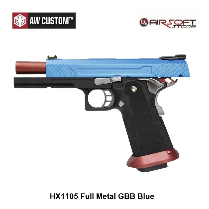 Armorer Works HX1105 Full Metal GBB Blue