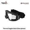 Lancer Tactical Thermal Goggles Black (Clear glasses)
