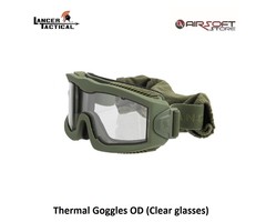 Lancer Tactical Thermal Goggles OD (Clear glasses)