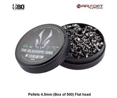 BO Pellets 4.5mm (Box of 500) Flat head