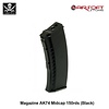 PIRATE ARMS Magazine AK74 Midcap 150rds (Black)