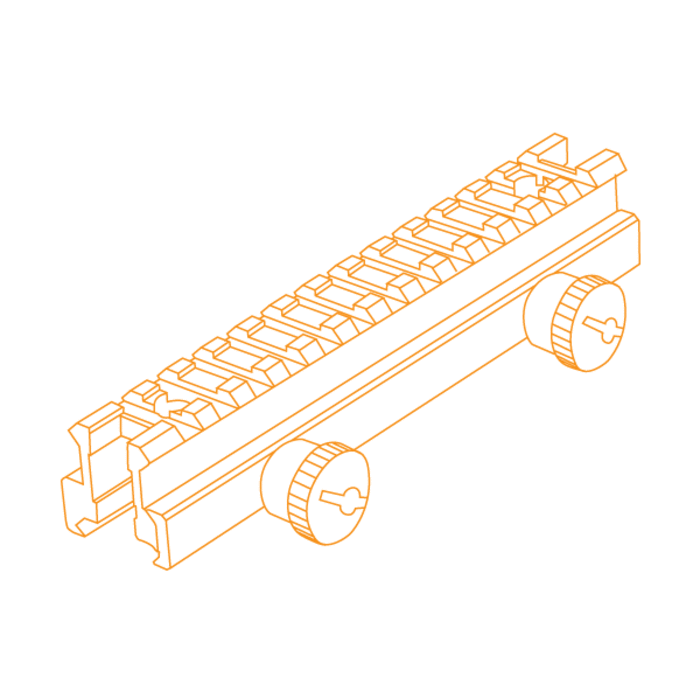 Royal Armory Long Picatinny Raiser QD